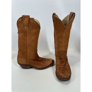 Stewart Boot Co‎ 1977 Hand Made Size 5.5 B Soft Leather
